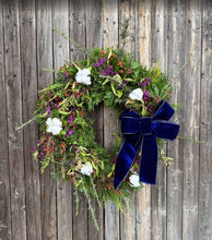 Load image into Gallery viewer, Jewel Tone Wreath