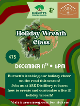 Load image into Gallery viewer, Holiday Wreath Class 12/11
