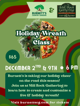 Load image into Gallery viewer, Holiday Wreath Class 12/9
