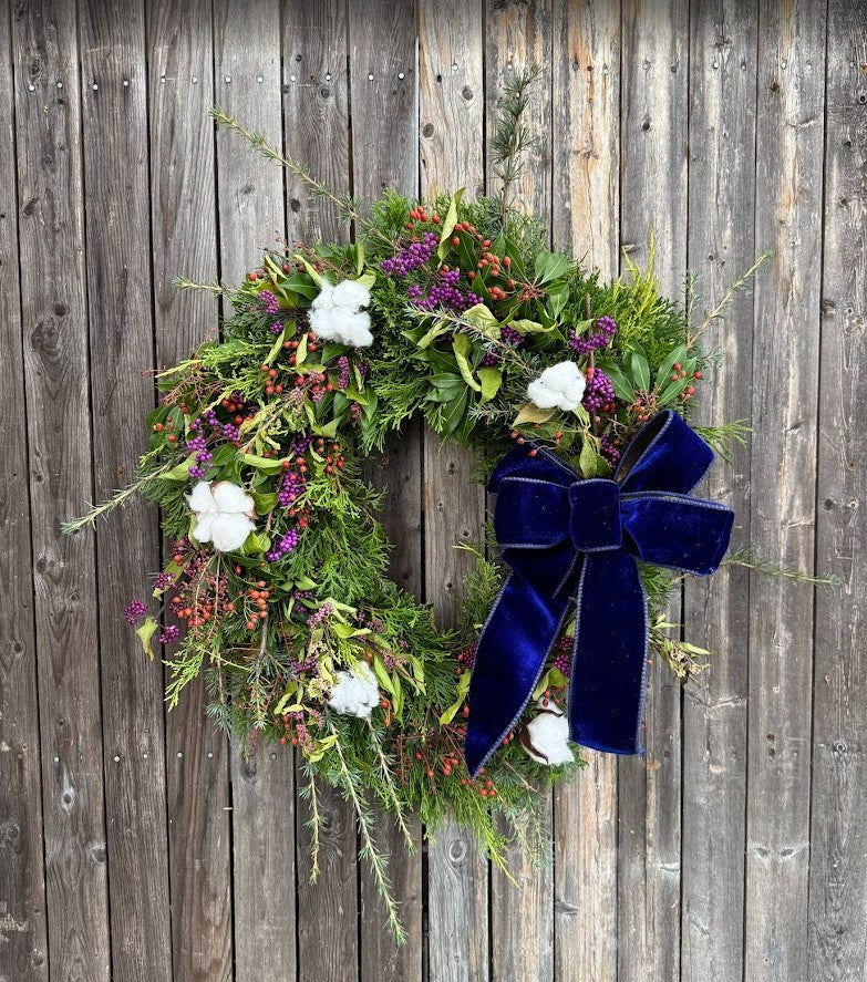 Jewel Tone Wreath